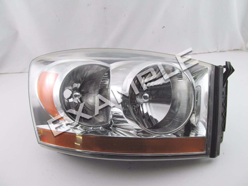Dodge Ram 3 facelift 02-08 bi-xenon HID light upgrade kit for halogen headlights