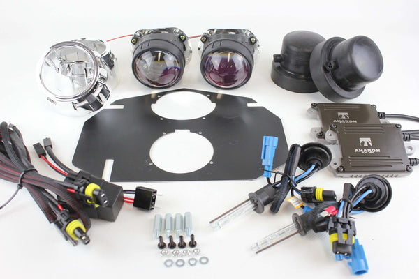 Honda CBR1100XX Blackbird HID bi-xenon headlight upgrade kit