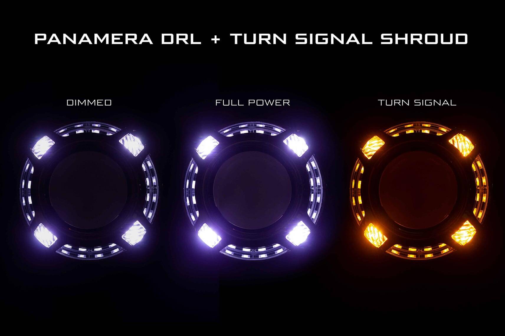 Panamera - LED DRL en Switchback
