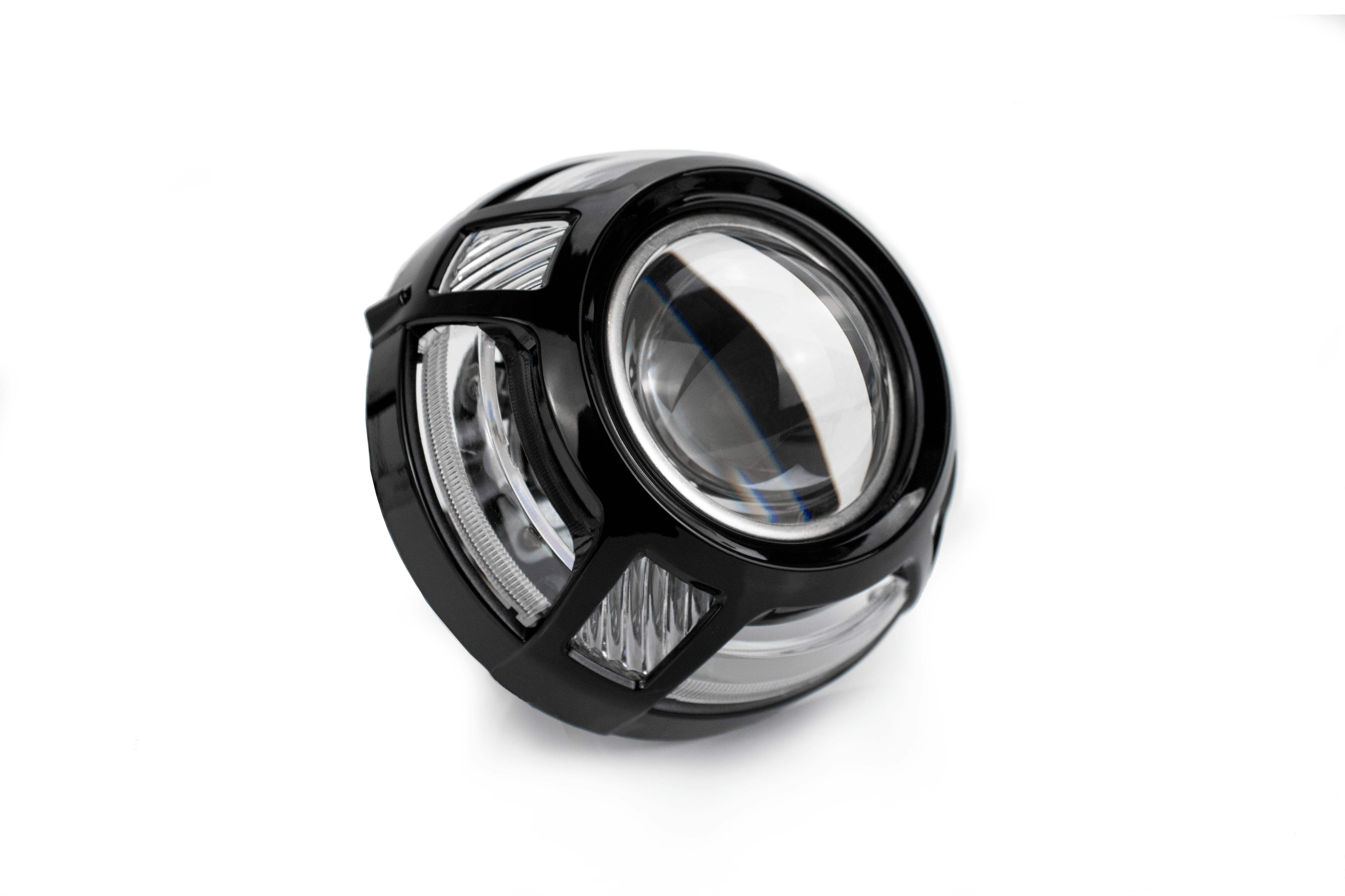 Panamera Zwart - LED DRL