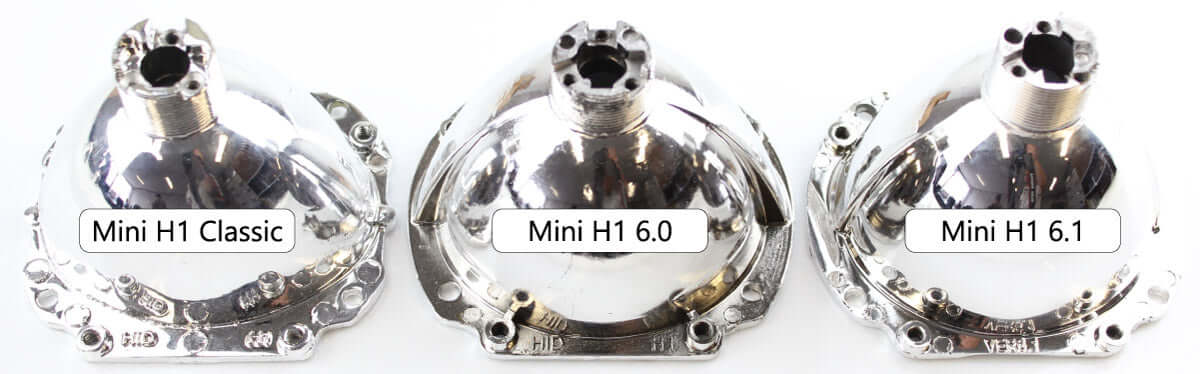 Comparaison des versions bi-xénon du projecteur Mini H1
