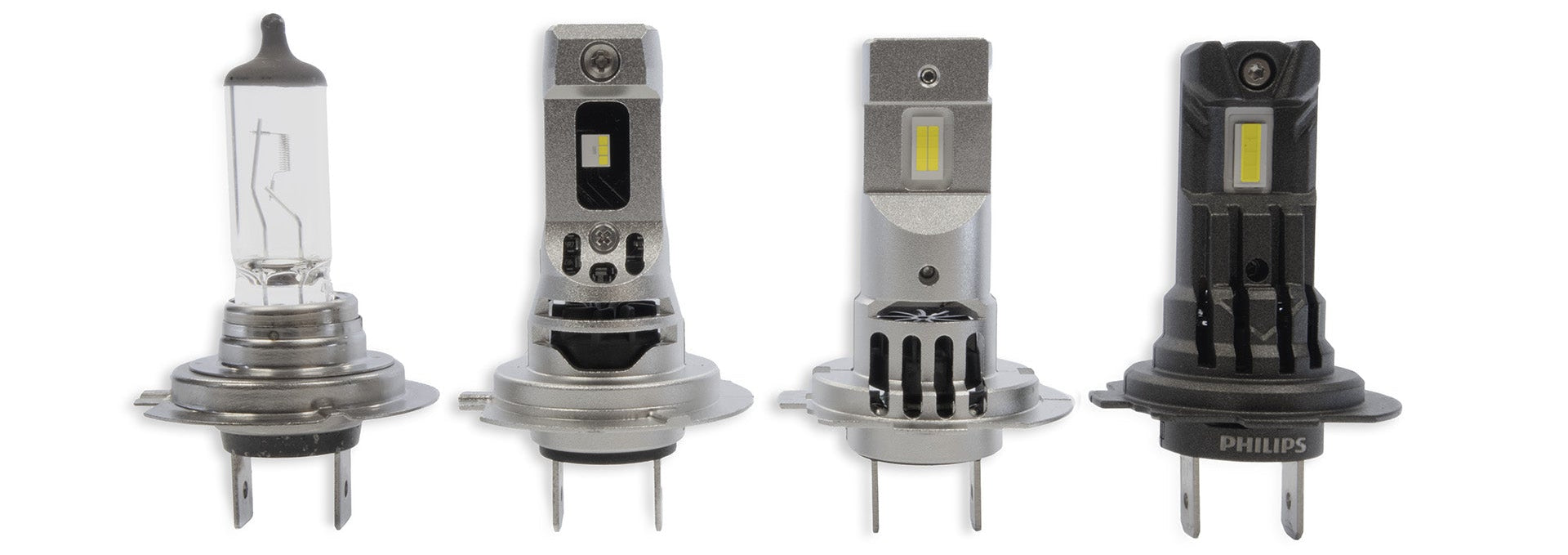 H7 headlight bulb database: 20 LED and halogen lamps measured — every result