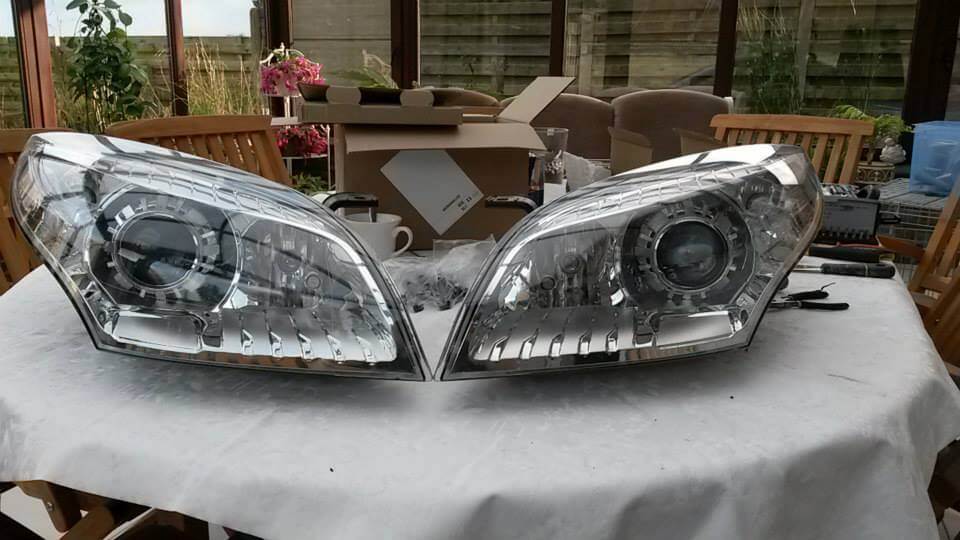 information about DIY HID xenon LED headlight mods