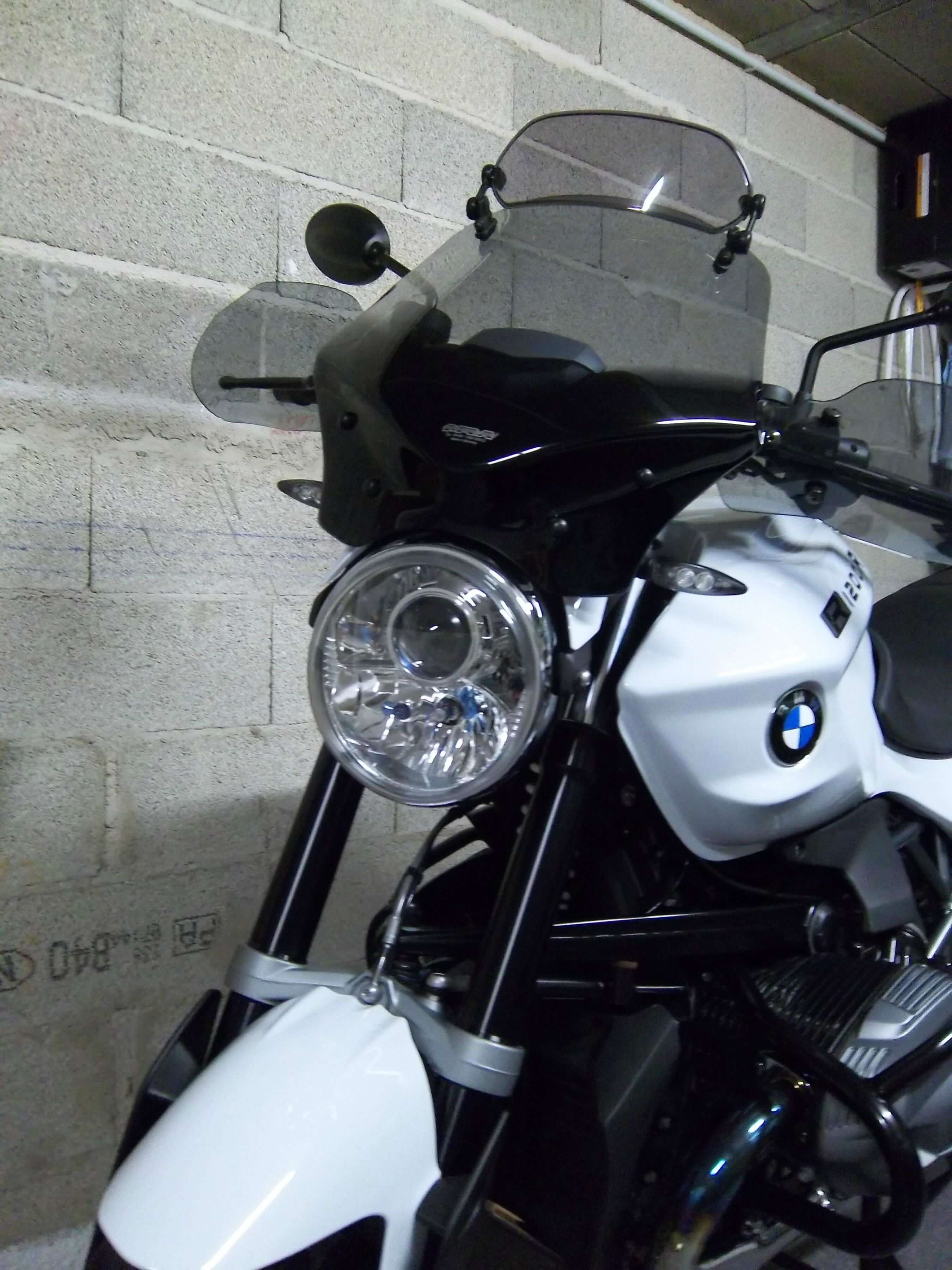 BMW R1200R bi-xenon projector full write-up
