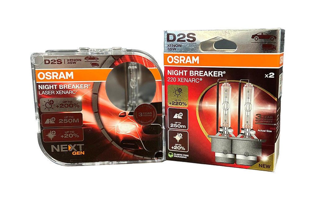 Osram XN2 Night breaker 220 vs XNN