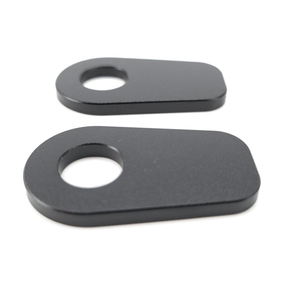 MotoLumino motorcycle LED Turn Signal Adapter Mounting Plates compatible with BMW and Aprilia