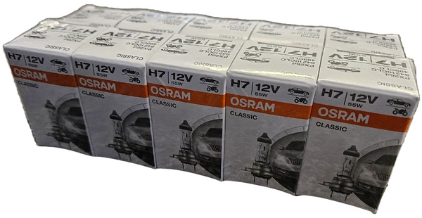 Osram Classic H7 Halogen bulb - 10 pack - Volume discount - sale