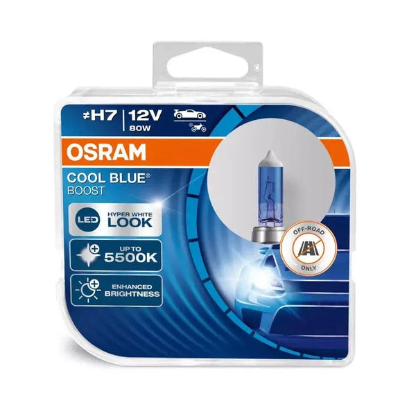 Osram cool blue boost H7 witte xenon-look halogeenlampen | 62210CBB-HCB