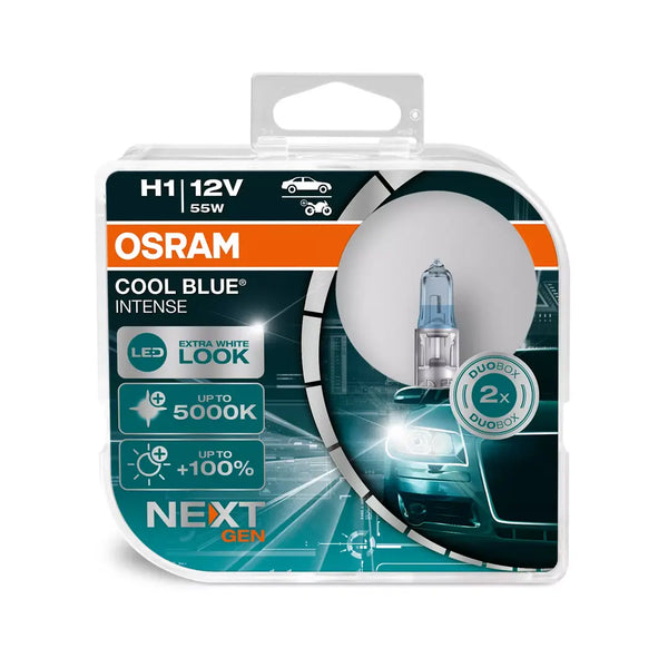 Osram Cool Blue Intense (NEXT GEN)  H1 halogen bulbs | 64150CBN-HCB