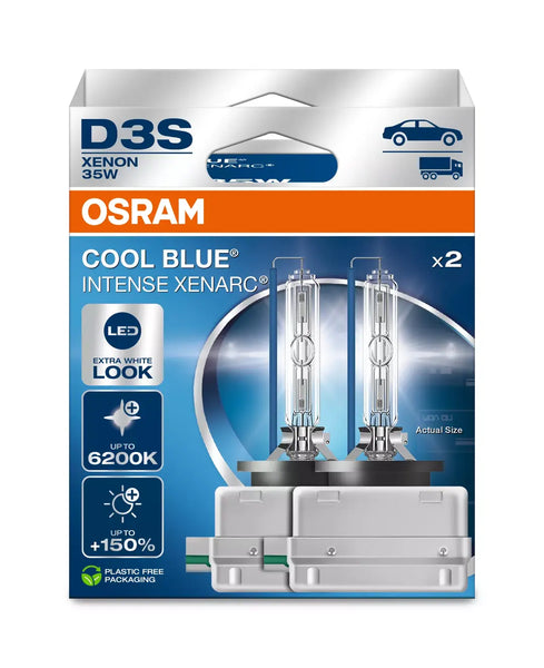 Osram D3S Cool Blue Intense Next Gen 66340CBN-HCB Duo box ampoules xénon