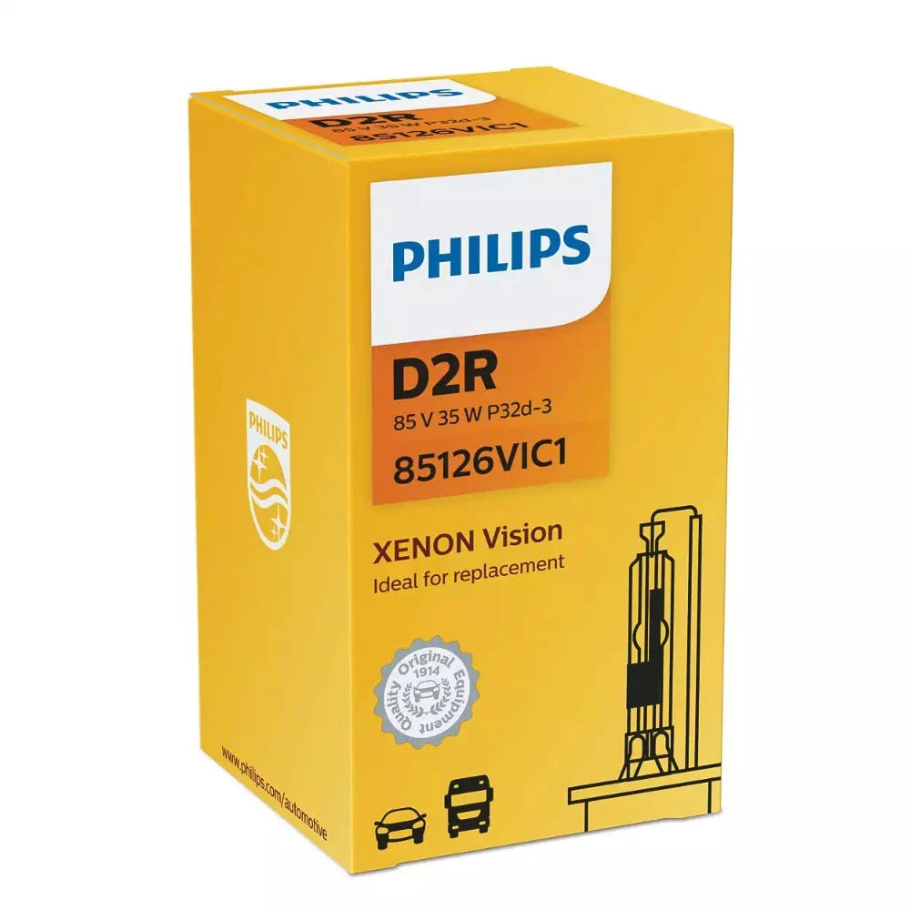 Philips Xenon Vision D2R xenon bulb high quality OEM replacement | 85126VIC1