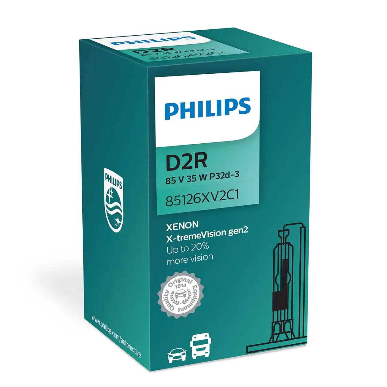 Philips Vision D2R Xenon Lamp (85126VIC1) kopen? | HID Xenon Verlichting Philips Vision D2R Xenon Lamp (85126VIC1) kopen? | HID Xenon Verlichting
