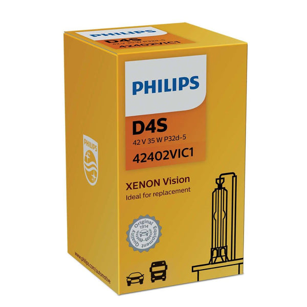 Philips Xenon Vision D4S xenon bulb high quality OEM replacement | 42402VIC1