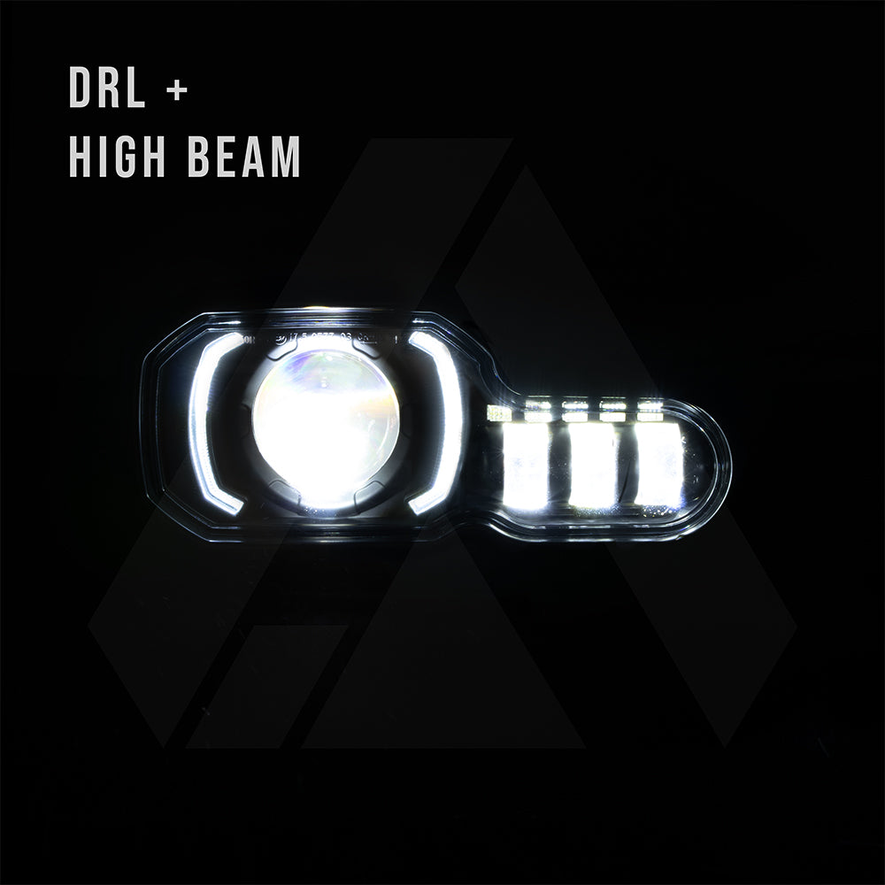 Luces LED Completas Para Motocicleta, Conjunto De Faros Aprobado E Mark Para Bmw F650gs F700gs F800gs Luces LED Completas Para Motocicleta, Conjunto De Faros Aprobado E Mark Para Bmw F650gs F700gs F800gs