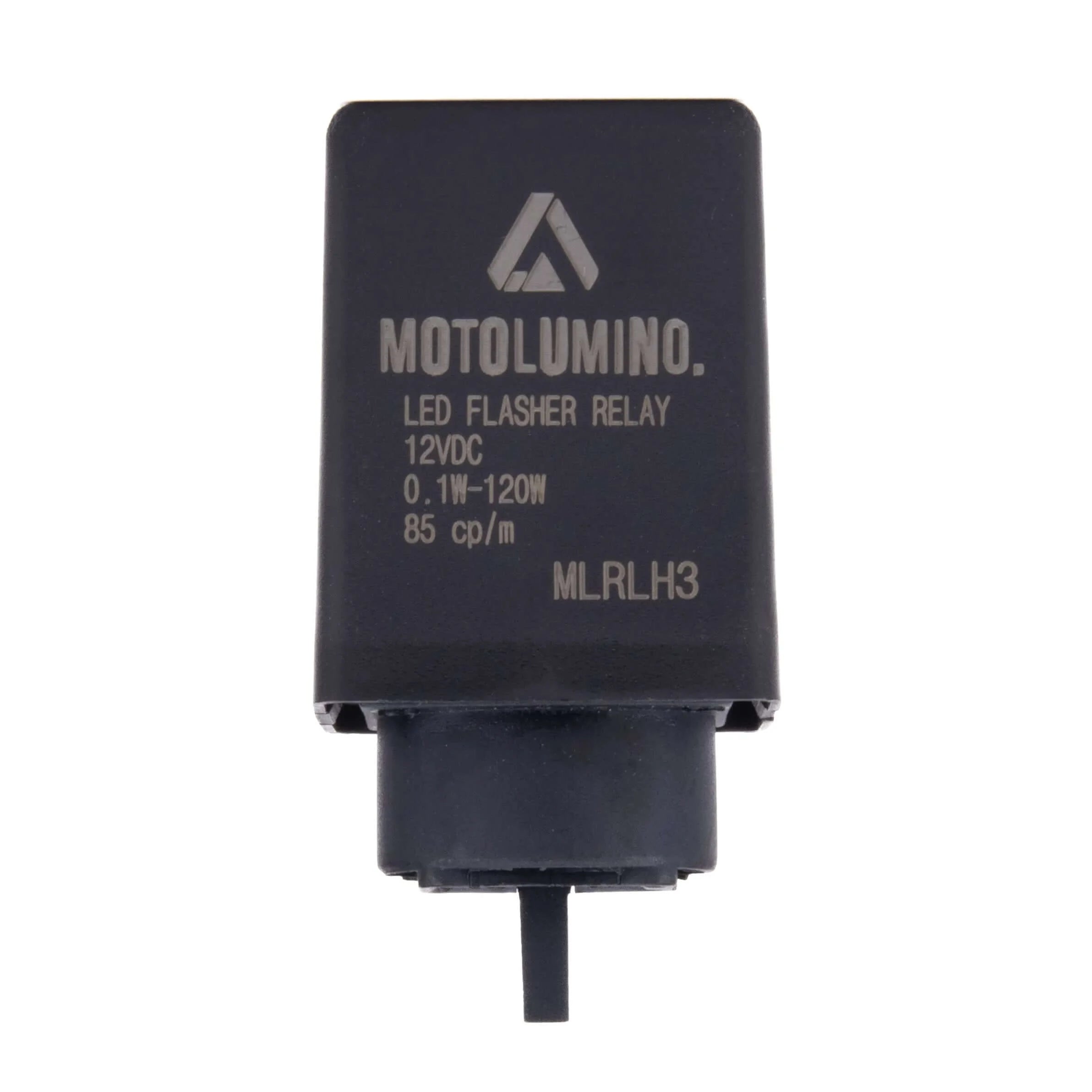 LEDMOTO Relais électronique à 3 broches pour clignotants LED LEDMOTO Relais électronique à 3 broches pour clignotants LED