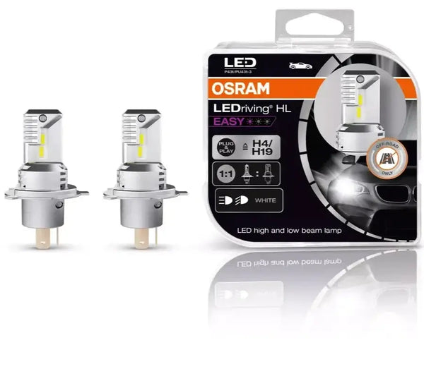 Osram H4 Led halogen replacement easy installation 64193DWESY bulb