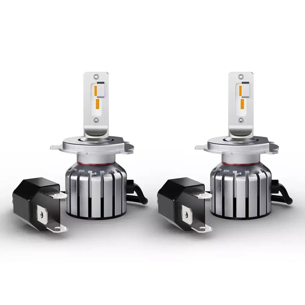 Osram LEDriving HL VINTAGE H4 Warm White LED Bulbs 2700K with Halogen Look for Enhanced Vehicle Style and Visibility