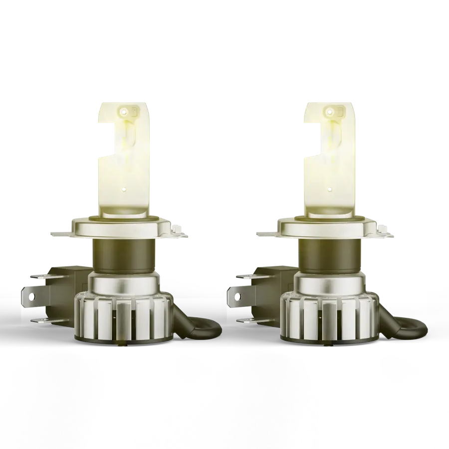 AMS-OSRAM 64193DWNBVNT-2MB / Night Breaker LED vintage H4 Bulb 2 pcs (No ECE)