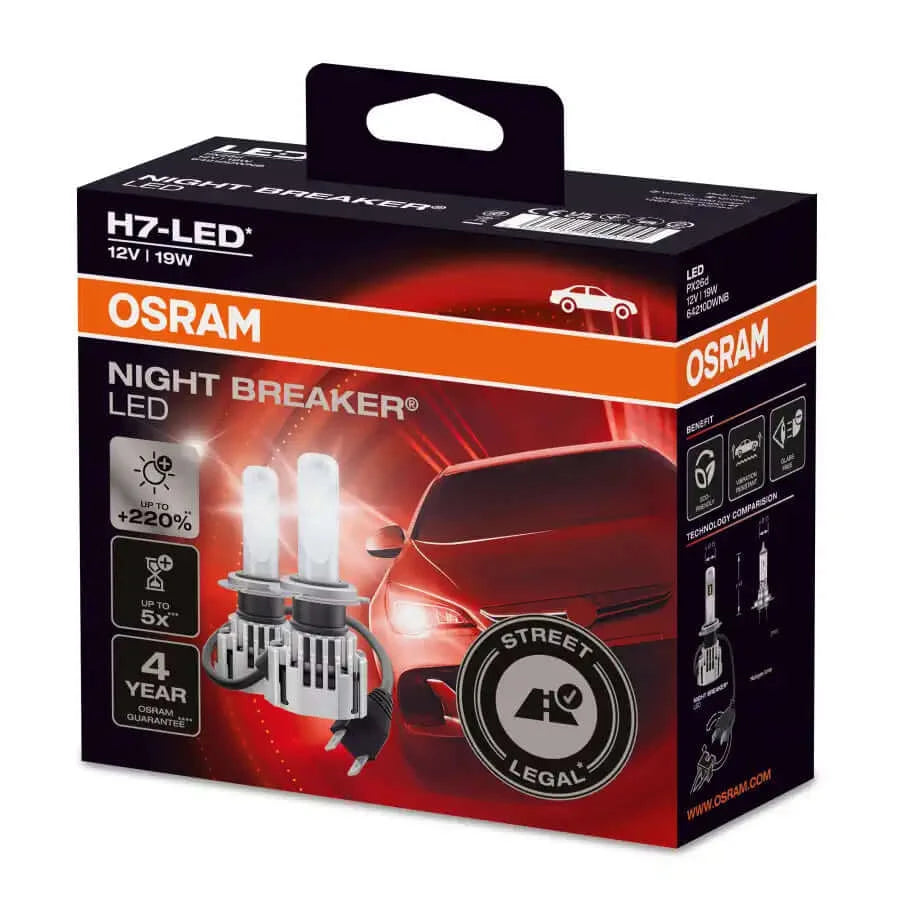 Osram Night Breaker LED-Leuchtmittel H4/H7