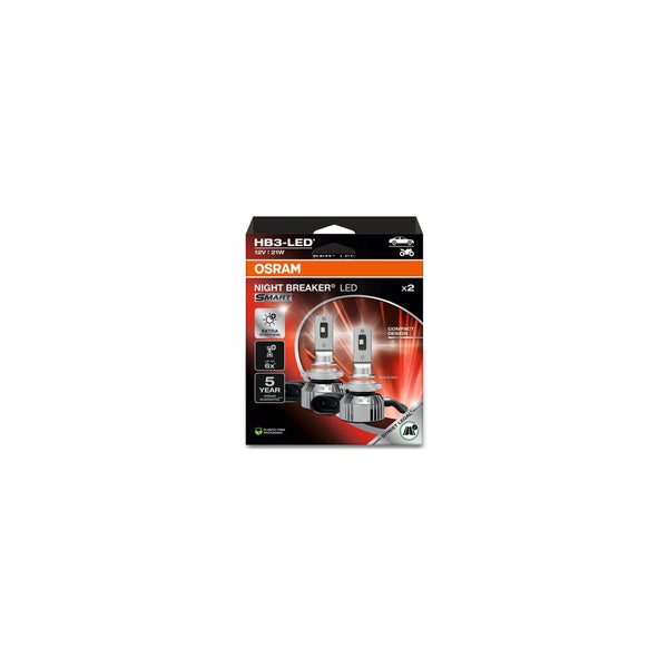 Osram NIGHT BREAKER® HB3/9005 LED SMART conversion kit for halogen - Street legal -  9005DWNBSM-2HB - Pair