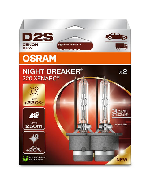 Osram D2S Xenarc Night Breaker Laser Next gen 66240XNN-HCB ampoules xénon HID
