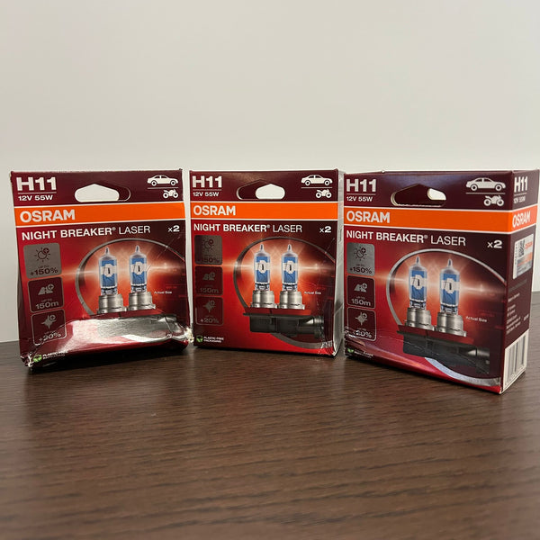 [BARGAIN] Osram Night Breaker 220 H11 Halogeenlampen 64211NB220-2HB (outlet)