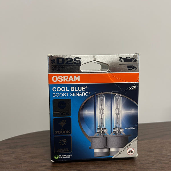 [BARGAIN] Osram Cool Blue Boost D2S Xenon HID bulbs 66240CBB-2HB (outlet)
