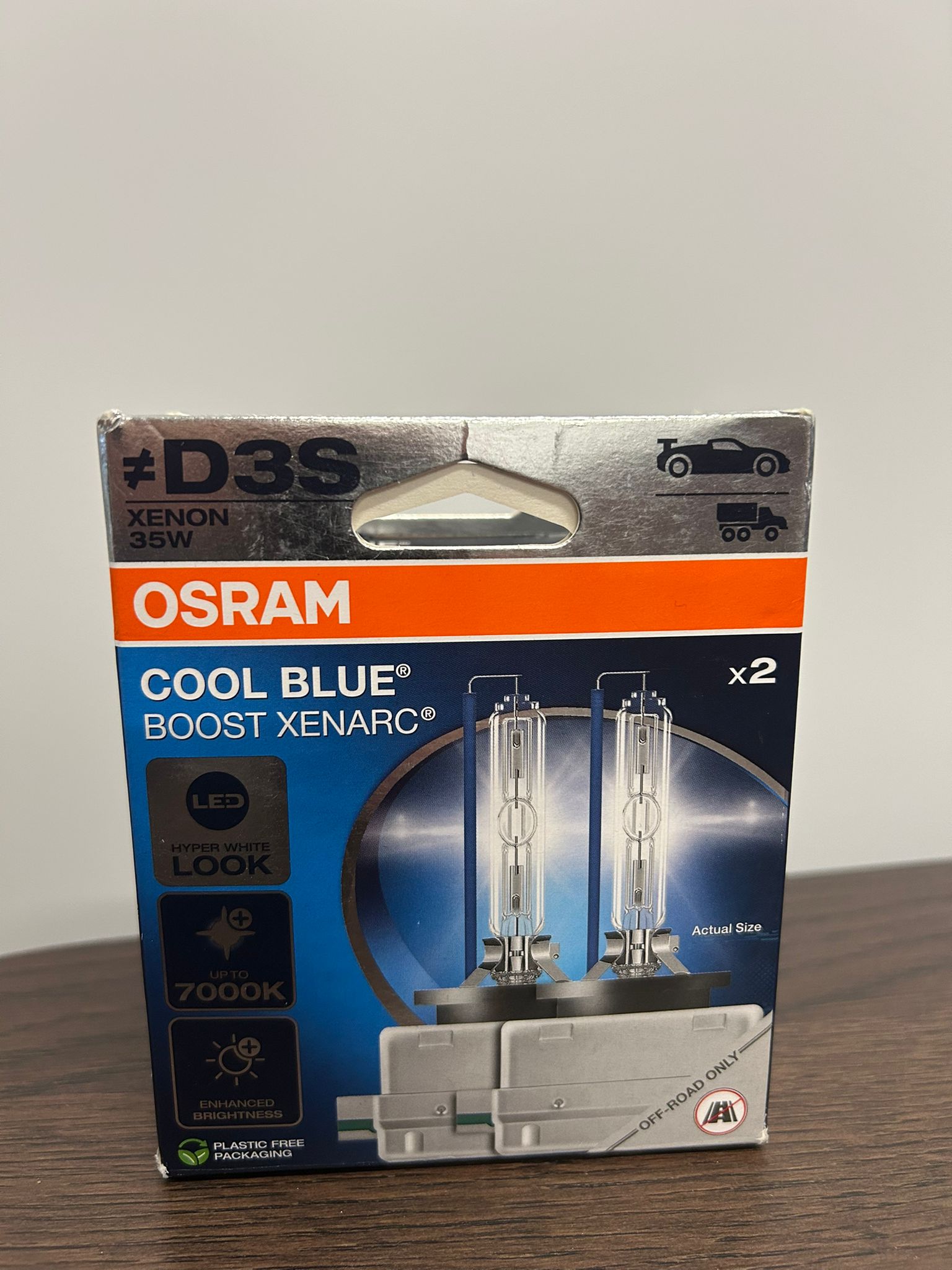 [BARGAIN] Osram Cool Blue Intense D2S Xenon HID-lampen 66240CBN-2HB (outlet)