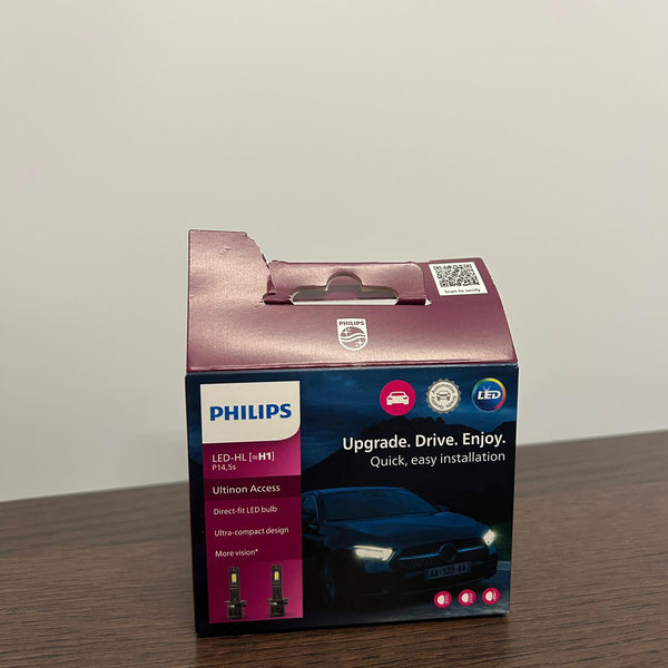 (BARGAIN) Philips LED H1 12V Ultinon access LED upgrade bulb | 11258U2500CX (outlet)