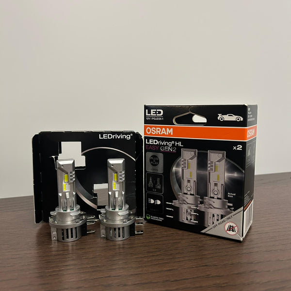 (BARGAIN) Osram LEDriving HL EASY H15 GEN2 LED headlight bulbs - easy installation halogen replacement - pair (outlet)