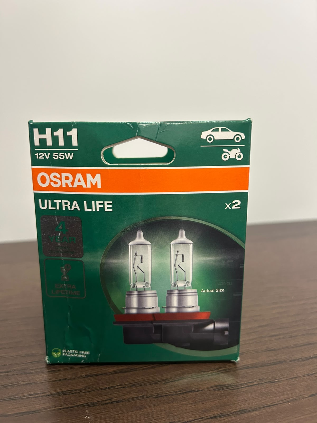 [Bargain] Osram Ultra LIfe H11 halogen bulbs - 64211ULT - 2 pack (outlet)