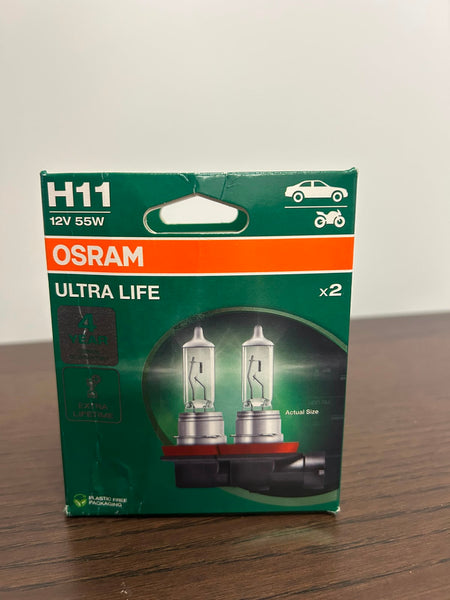 [Bargain] Osram Ultra LIfe H11 halogen bulbs - 64211ULT - 2 pack (outlet)