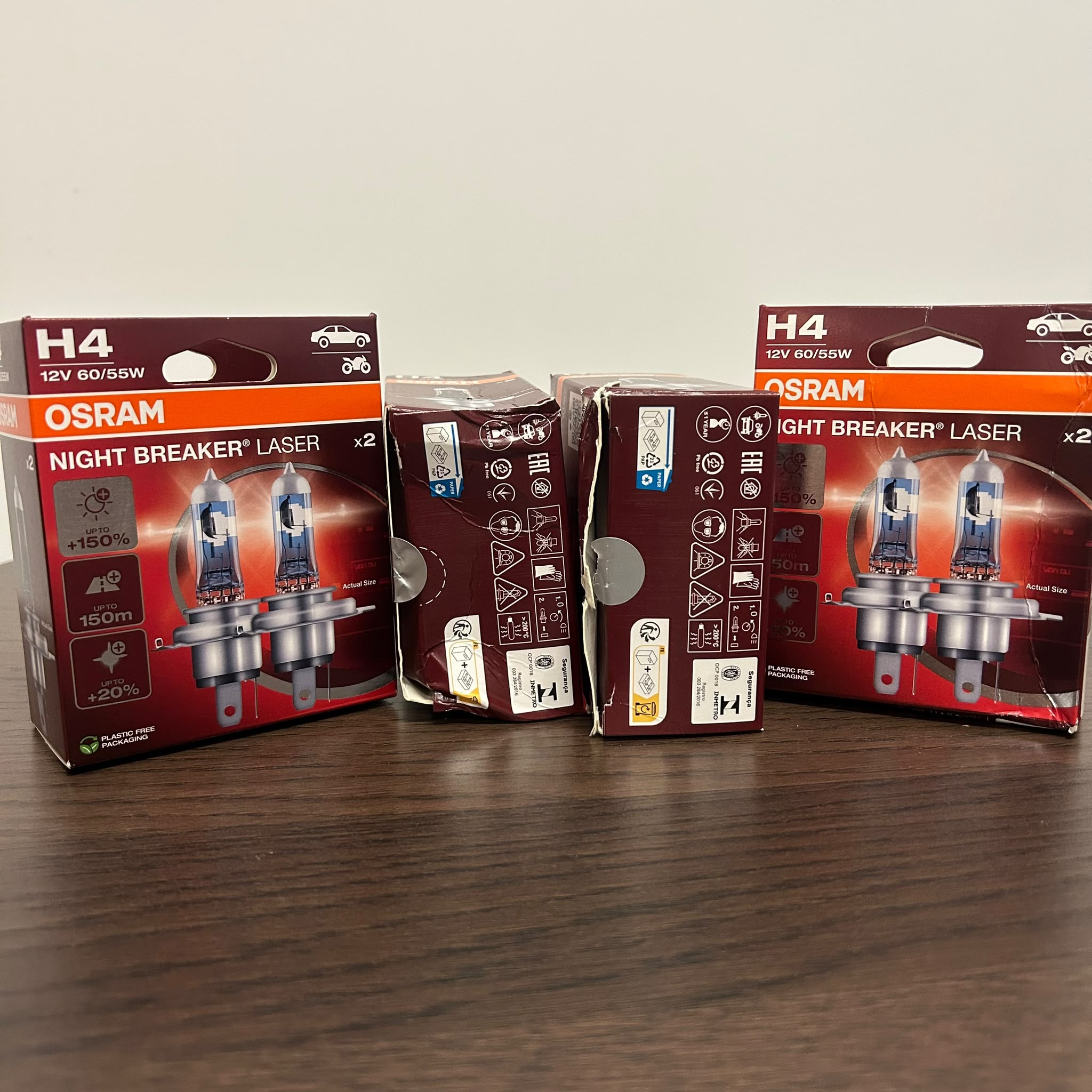 [BARGAIN] Osram Night Laser H4 Halogen bulbs 64193NL-2HB (outlet)