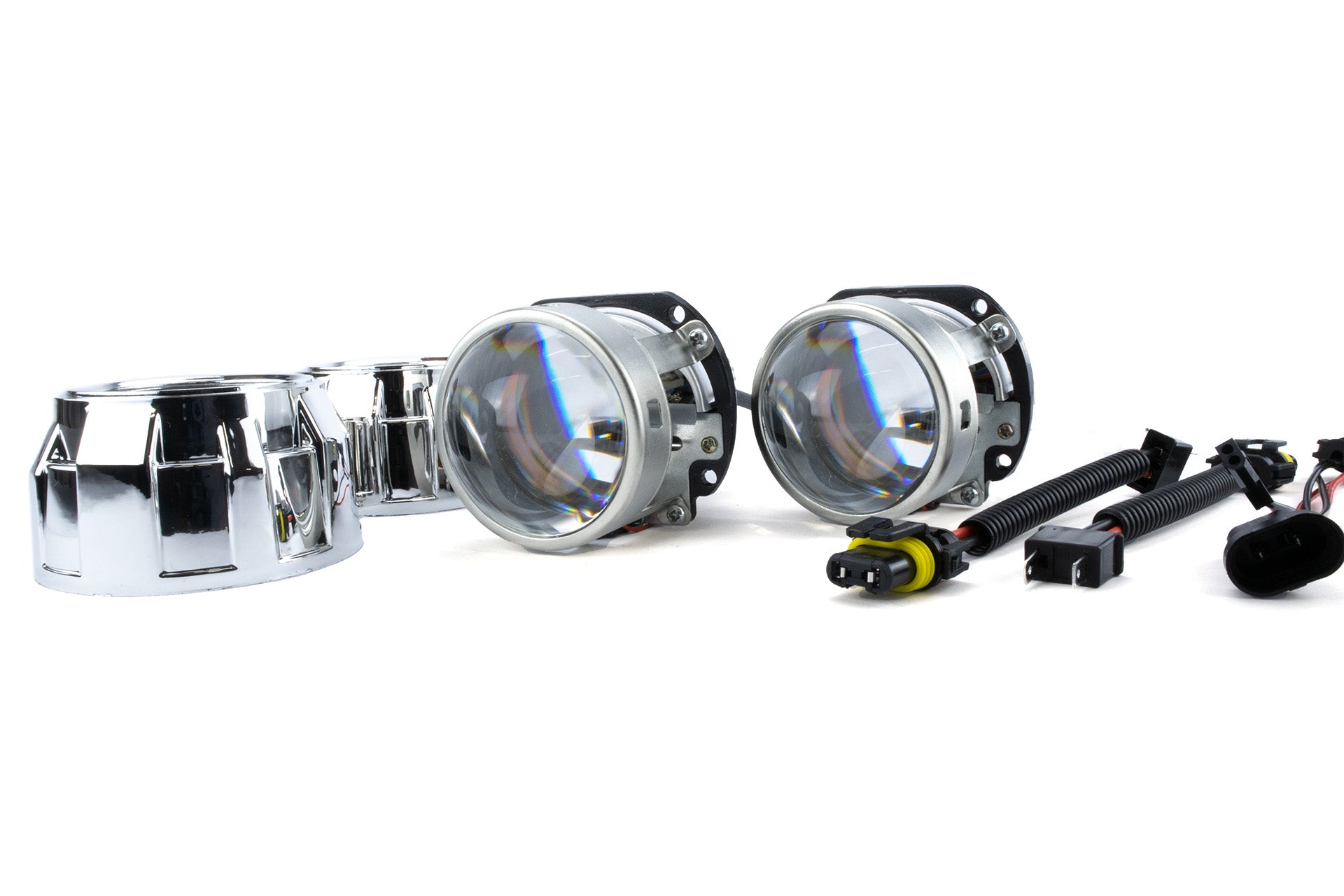 Volvo V50 04-12 bi-LED headlight upgrade kit for halogen projector headlights