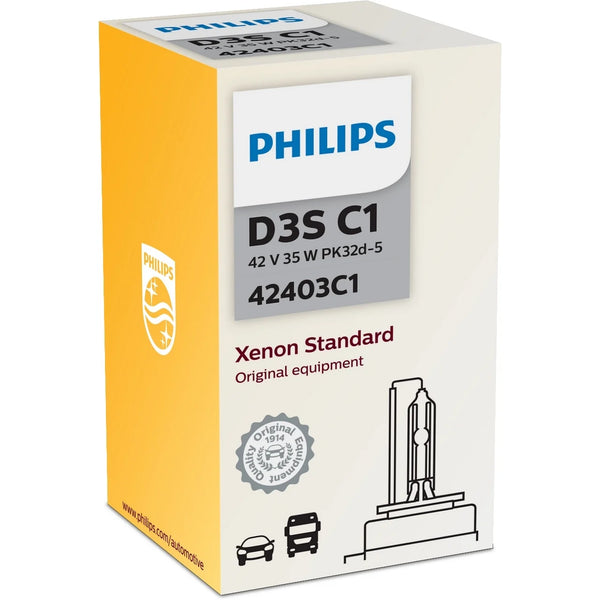 Ampoule au xénon Philips Xenon standard D3S de haute qualité remplacement OEM | 42403C1