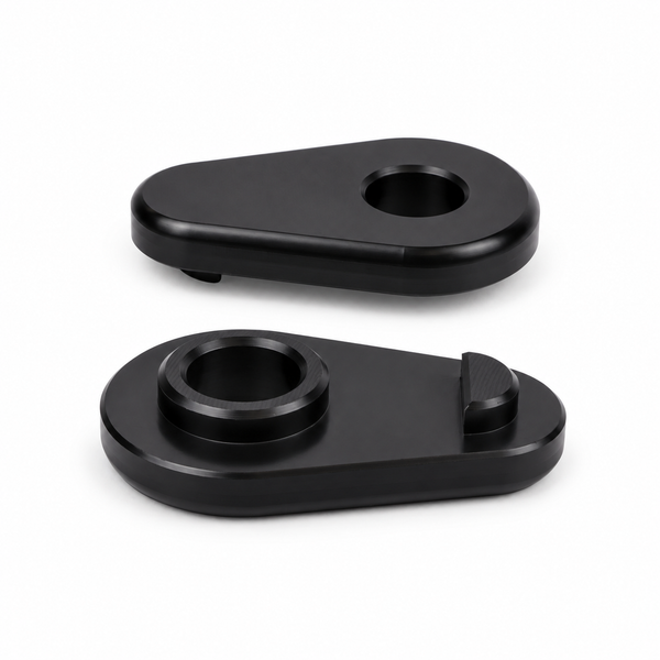 MotoLumino Suzuki turn signal mounting adapter plate detail
