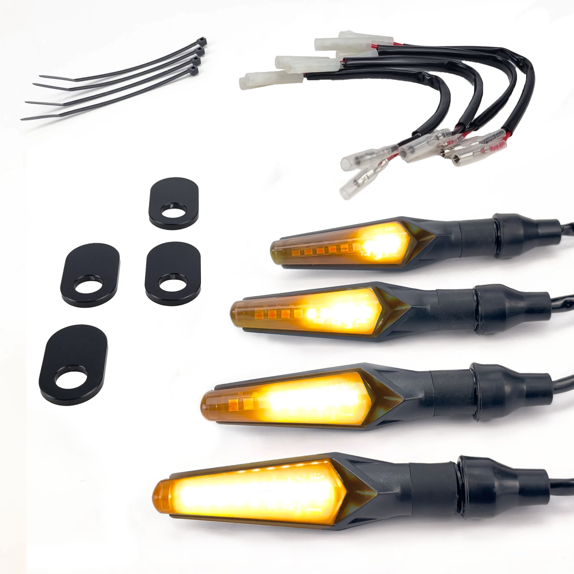 Triumph Trident 800 (2026+) real MotoLumino V2 kit lit