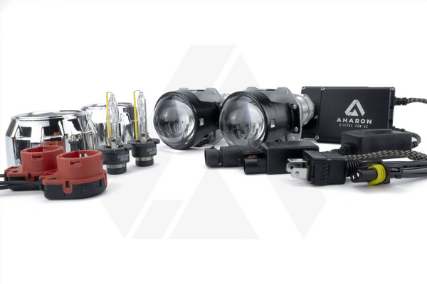 Mazda MX-5 Miata NB2 FL 01-05 Bi-xenon light upgrade retrofit kit for H7 halogen projector headlights