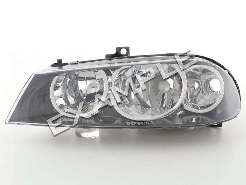 Alfa Romeo 156 facelift 03-05 Kit de mise à niveau d'éclairage Bi-LED pour phares halogènes