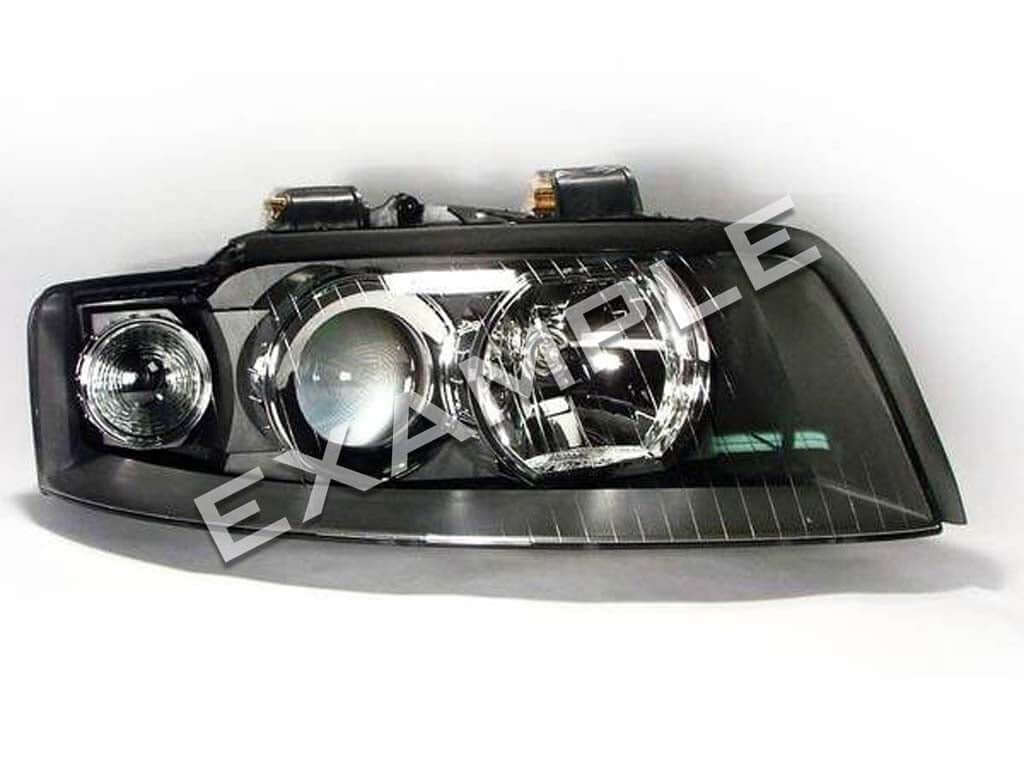 Goodmatchup Left Driver Side Headlight Assembly For 2013-2016 Audi A4 - Xenon/HID, Non-AFS, Chrome Housing
