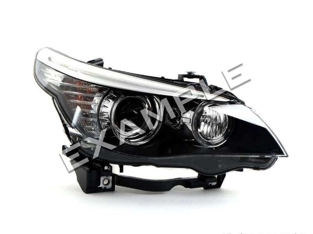 Koplampen H7 - BMW E60 / E61 - Angel Eyes - LCI Look | 03-07 Koplampen H7 - BMW E60 / E61 - Angel Eyes - LCI Look | 03-07