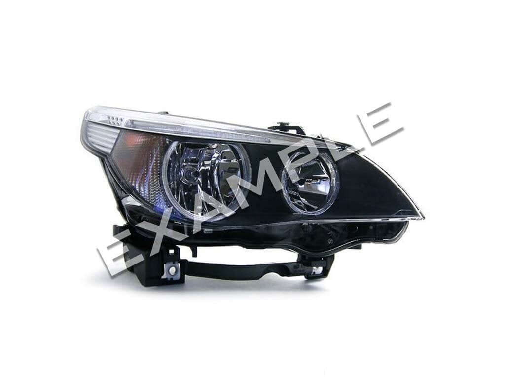 BMW 5 E60 E61 03-07 Kit de post-équipement d'éclairage Bi-LED pour phares halogènes