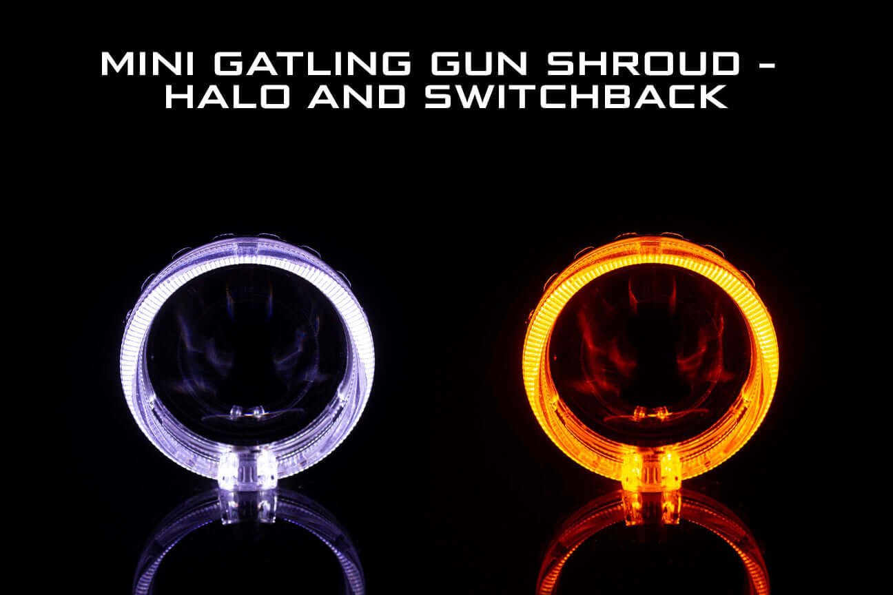 Mini Gatlin Gun - Angel Eye / Halo and switchback - Retrofitlab