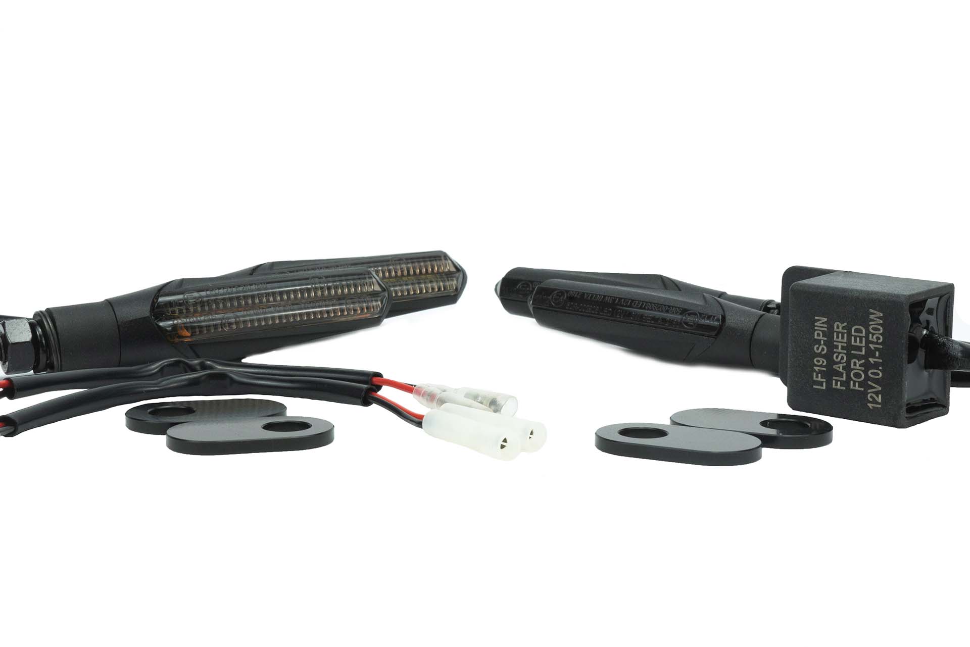 Clignotant séquentiel à LED Yamaha MT-07 avec feu de position et feu stop - kit de 4 pièces