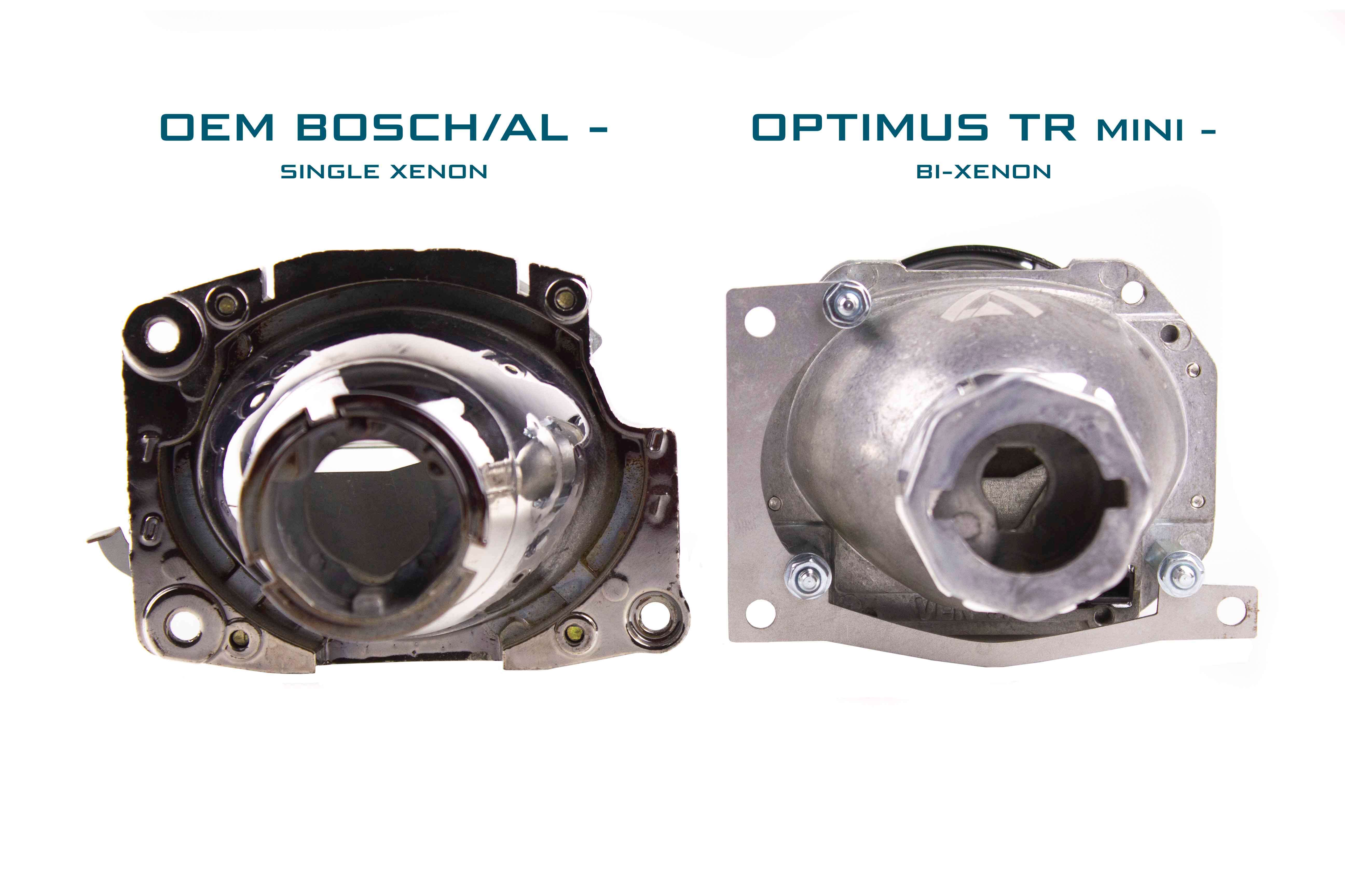 BMW 3 E46 98-05 bi-xenon koplamp reparatie & upgrade kit voor Bosch/AL enkele xenon koplampen