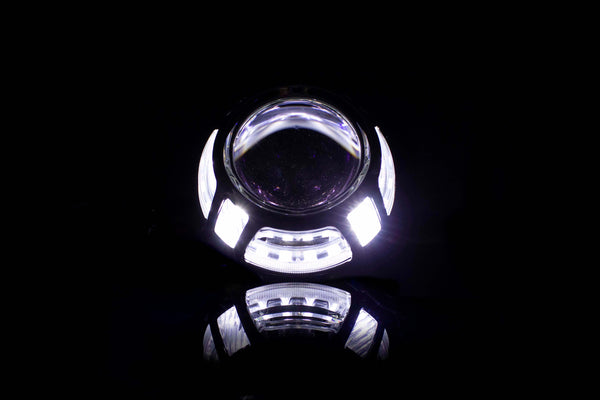 Panamera Schwarz - LED TFL