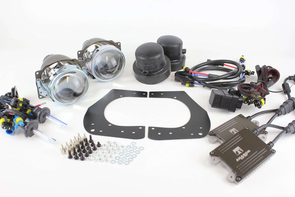 Kawasaki 1400 GTR HID bi-xenon headlight upgrade kit