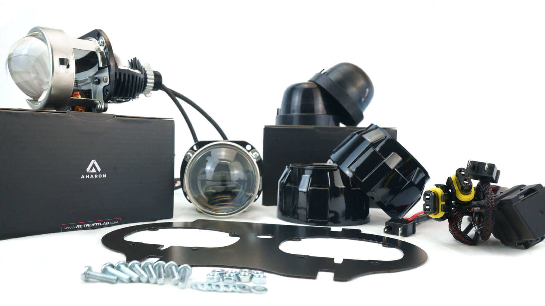 Kawasaki Z750 (04-06) - Bi-LED headlight lighting upgrade kit