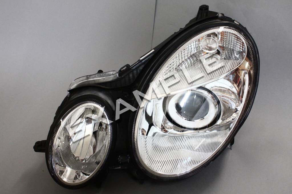 Mercedes E-Klasse W211 02-09 bi-xenon licht upgrade kit voor halogeen koplampen