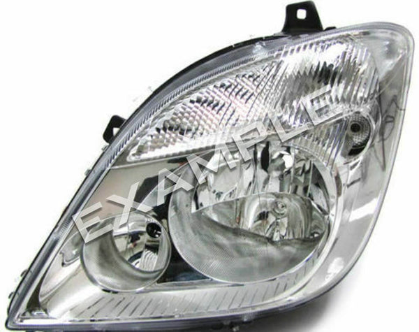 Mercedes Sprinter W906 06-13 Kit de post-équipement d'éclairage Bi-LED pour phares halogènes